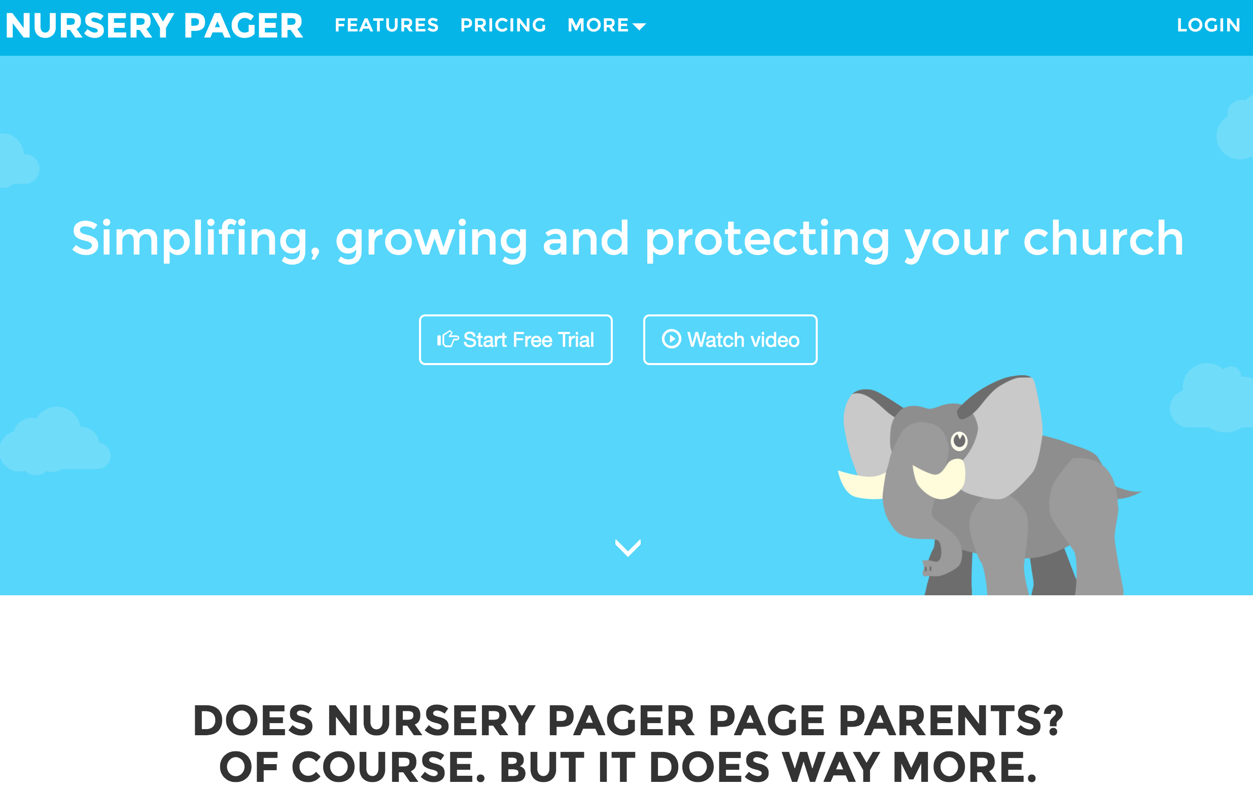 Nursery Pager sample picture